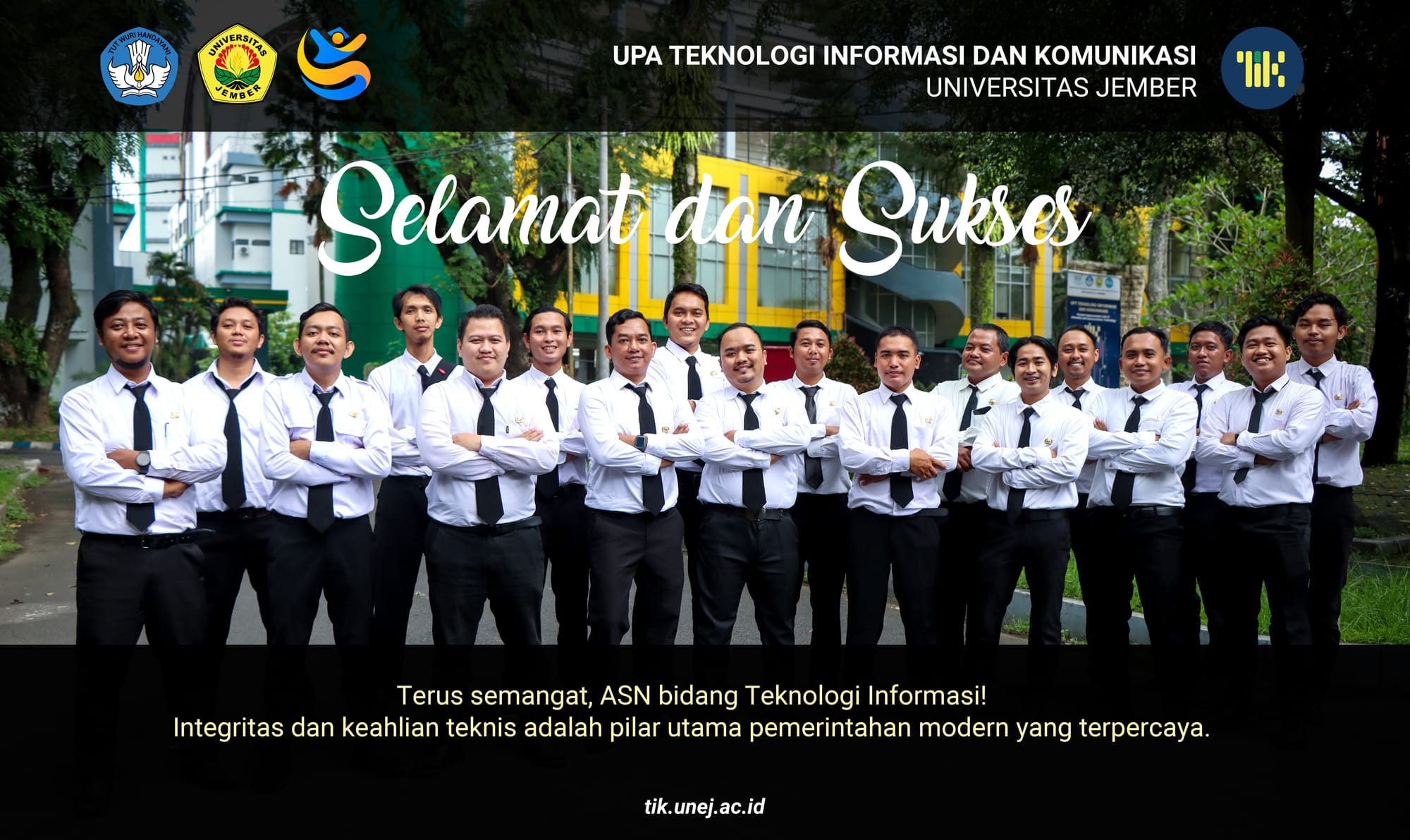 Universitas Jember Lantik 1.195 ASN, 24 Staf UPA TIK Resmi Diambil Sumpah